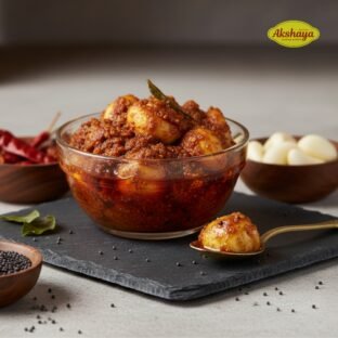 Garlic veylluli pickle